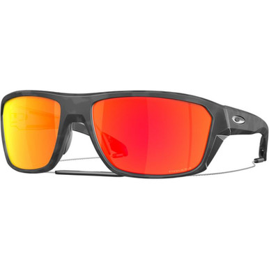 Split Shot - Matte Black Camoflauge/Prizm Ruby Lenses