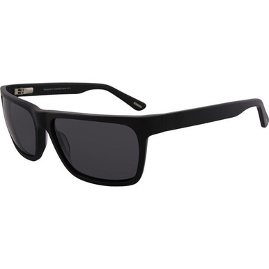 Bill Bass Dante - Matte Black/Grey Polarised Lenses