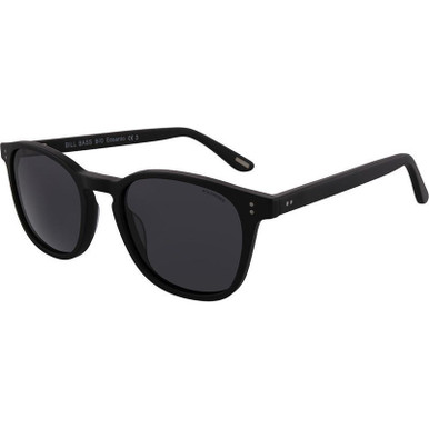 Bill Bass Edoardo - Bio Matte Black/Grey Polarised Lenses