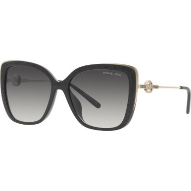 Michael Kors East Hampton MK2161BU - Black/Dark Grey Gradient Lenses