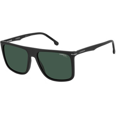 Carrera 278/S, Matte Black/Green Polarised Lenses