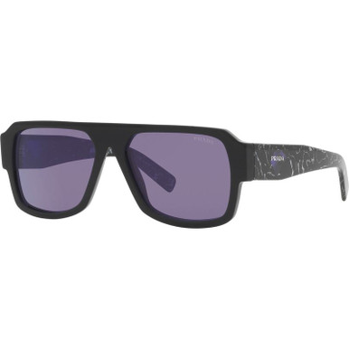 PR22YSF - Black/Violet Mirror Lenses