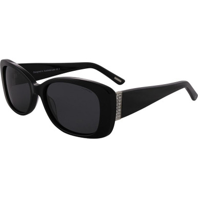 Bill Bass Lara, Black/Grey Polarised Lenses