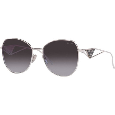 Prada PR57YS - Silver/Grey Gradient Lenses