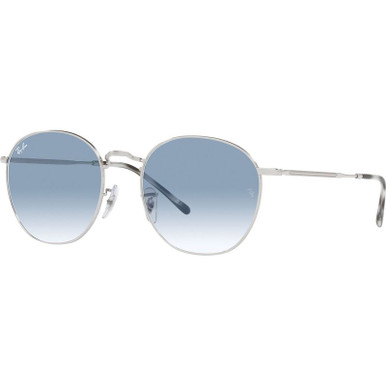 Ray-Ban Rob RB3772, Silver/Clear and Blue Gradient Glass Lenses
