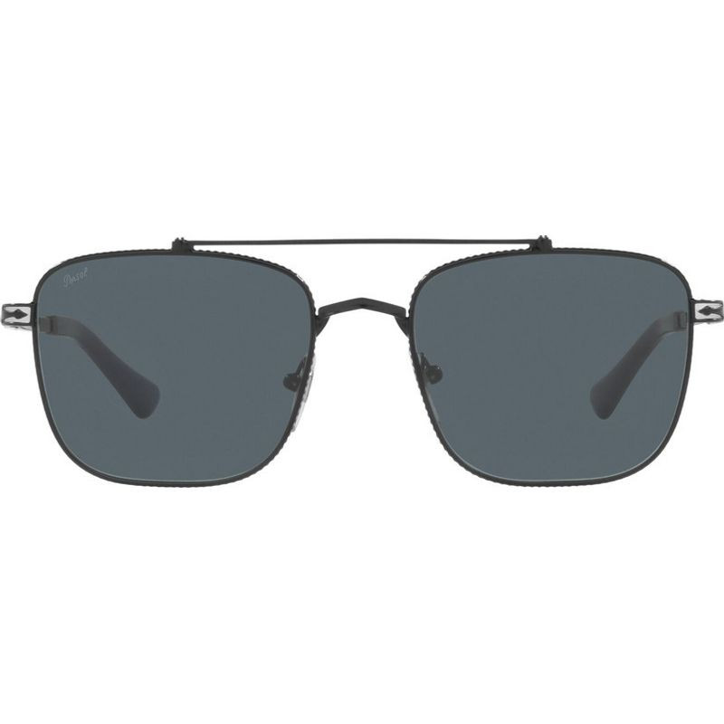 Persol PO2487S Black and Silver/Blue | Afterpay | Klarna