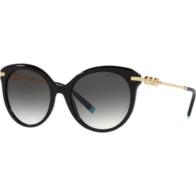 Tiffany &amp; Co. TF4189B, Black/Grey Gradient Lenses