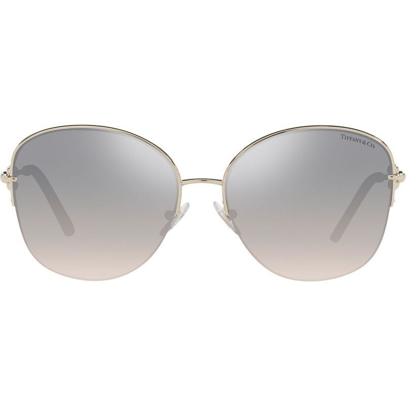 Tiffany & Co. TF3082 Pale Gold/Blue Silver Mirror Gradient Lenses
