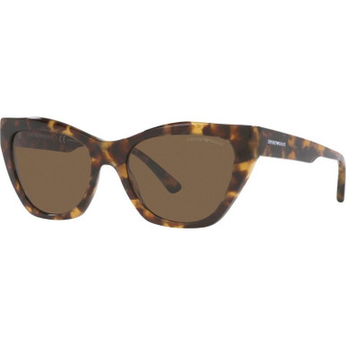 Emporio Armani EA4176 - Shiny Brown Havana/Brown Lenses