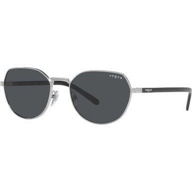 Vogue Eyewear VO4242S, Silver/Dark Grey Lenses