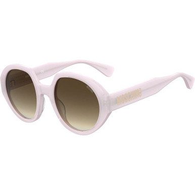 Moschino MOS126/S, Pink/Brown Gradient Lenses