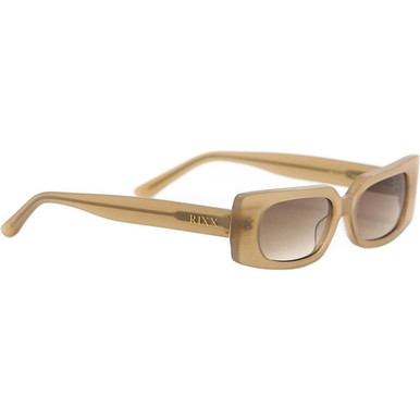 Rixx Eyewear Broadway - Nude/Brown Lenses
