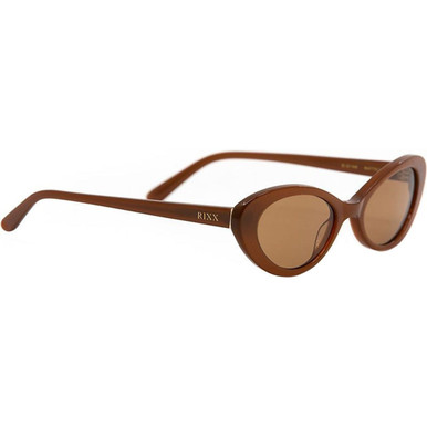 Rixx Eyewear Lafayette - Chocolate/Brown Lenses