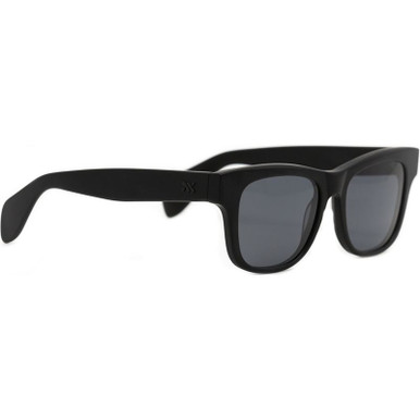 Rixx Eyewear Calvin, Black/Grey Polarised Lenses