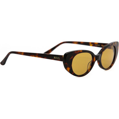 Rixx Eyewear Brookefield, Dark Tortoise Sunrise/Sunrise Yellow