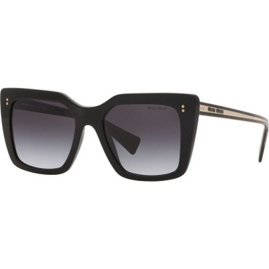 Miu Miu 02WS - Black/Grey Gradient Lenses