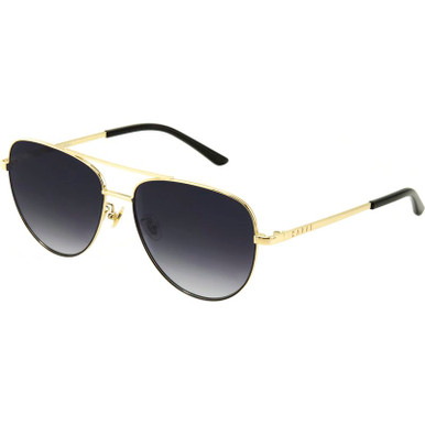 Solana - Gloss Gold Black/Grey Gradient Lenses