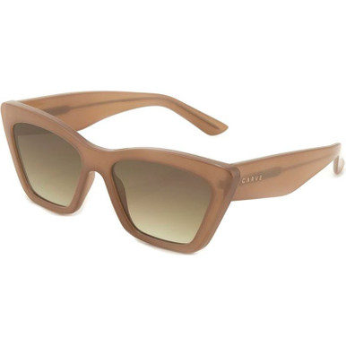 Carve Tahoe, Gloss Translucent Nude/Brown Gradient Lenses