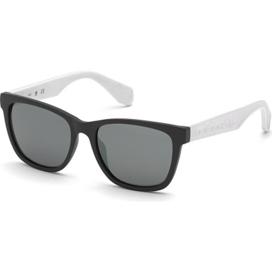 Adidas OR0044 - Matte Black/Smoke Mirror Lenses