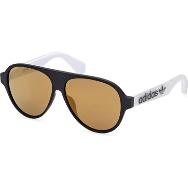 Adidas OR0059 - Matte Black/Brown Mirror Lenses