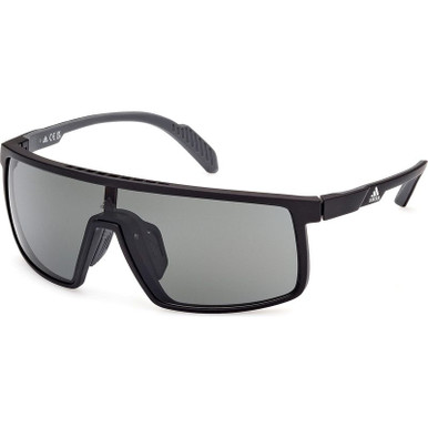 Adidas SP0057, Matte Black/Smoke Lenses