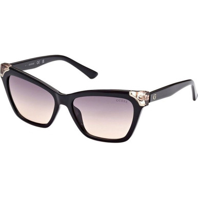 Guess GU7840 - Shiny Black/Smoke Gradient Lenses