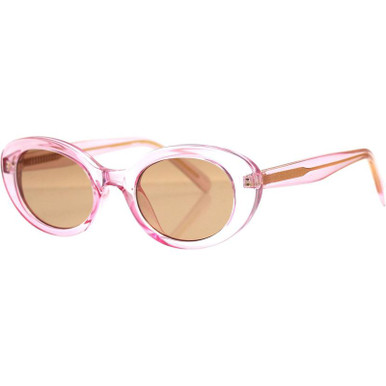 Reality Eyewear Shaken Not Stirred - Pink/Brown Lenses