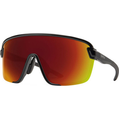 Smith Bobcat - Black/Chromapop Red Mirror Lenses