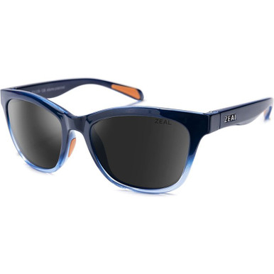 Zeal Optics Duskwing, Cobalt Fade/Dark Grey Polarised Lenses