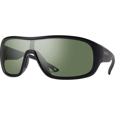 Spinner - Matte Black/Chromapop Grey Green Polarised Lenses