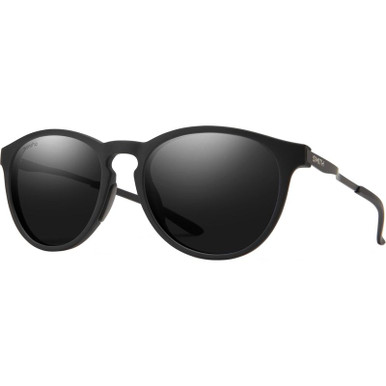 Smith Wander - Matte Black/Chromapop Black Polarised Lenses