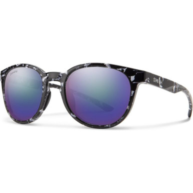 East Bank - Black Marble/Violet Chromapop Mirror Polarised Lenses