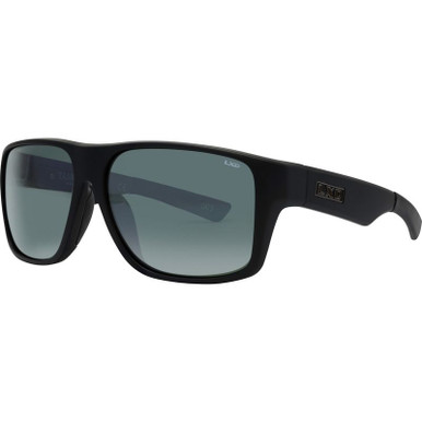 Tasman - Matte Black/Grey Mirror Polarised Glass Lenses