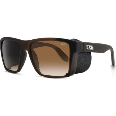 Caspian - Matte Xtal Beer/Brown Polarised Glass Lenses