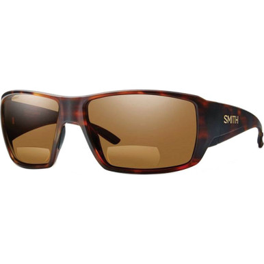 Smith Guides Choice, Matte Havana/Bifocal +2.0 Brown Polarised Lenses