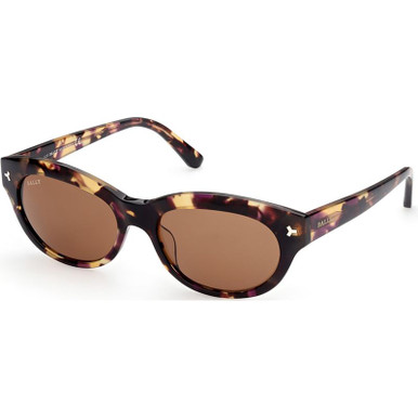 BALLY BY0070, Havana/Brown Lenses