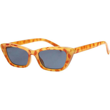 Reality Eyewear Dolce Vita - Mustard Turtle/Grey Lenses