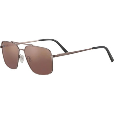 Serengeti Aitken, Brushed Bronze/Drivers Saturn Photochromic Polarised Lenses