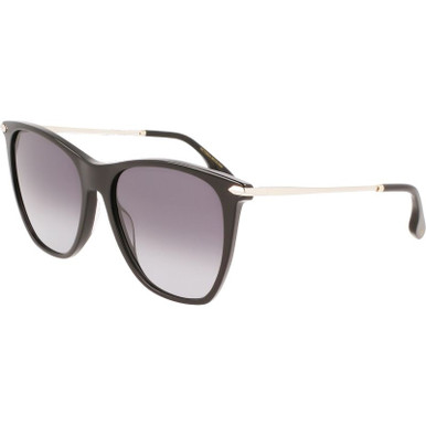 Victoria Beckham VB636S, Black/Smoke Lenses