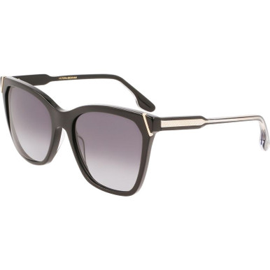 Victoria Beckham VB640S, Black/Grey Gradient Lenses