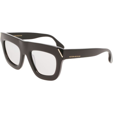 Victoria Beckham VB642S, Black/Silver Lenses