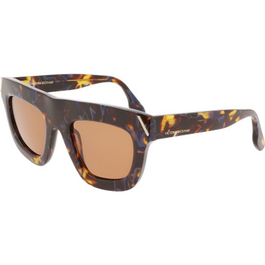 VB642S - Havana Blue/Brown Lenses