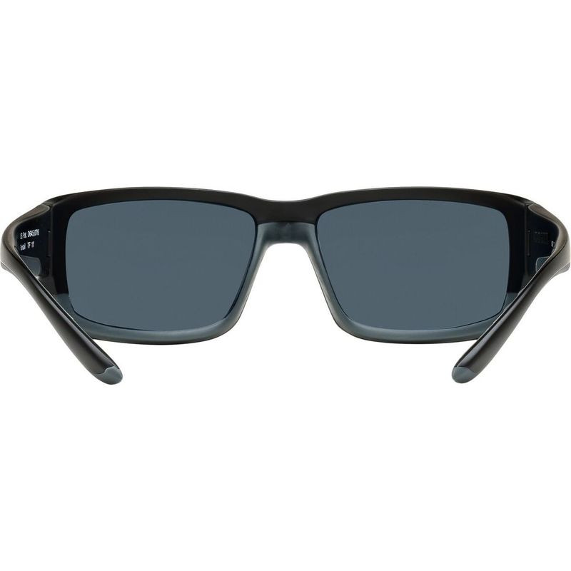 Costa Del Mar Fantail Matte Black/Grey Polarised Sunglasses