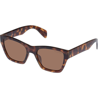 Strelley - Milky Tort/Brown Polarised Lenses