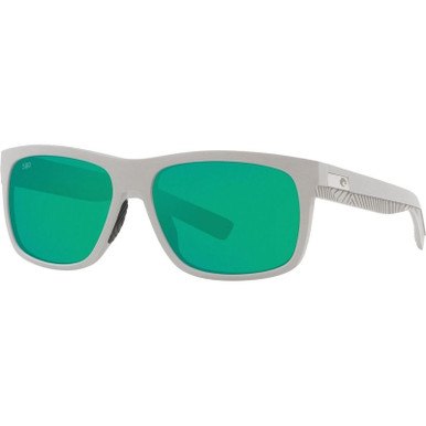 Costa Del Mar Baffin, Light Grey/Copper Green Mirror Polarised Glass Lenses