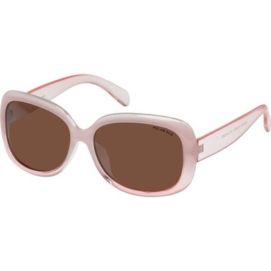 Cancer Council Camira, Rose Gradient/Brown Polarised Lenses