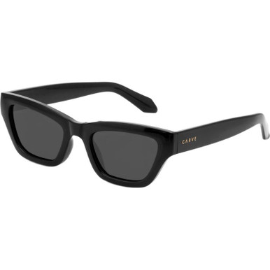 Carve Valencia, Gloss Black/Dark Grey Polarised Lenses