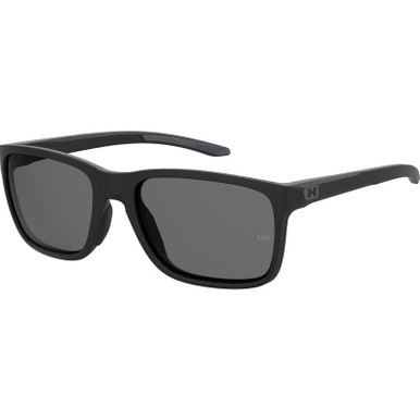 Under Armour UA 0005/S - Matte Black/Grey Polarised Lenses