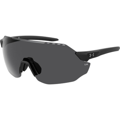 Under Armour UA Halftime - Matte Black/Grey Lenses