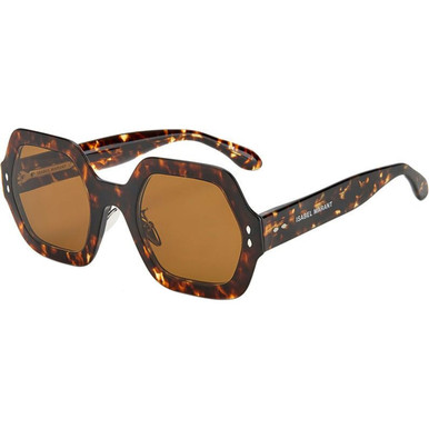 Isabel Marant Ely IM 0004/S - Dark Havana/Brown Lenses